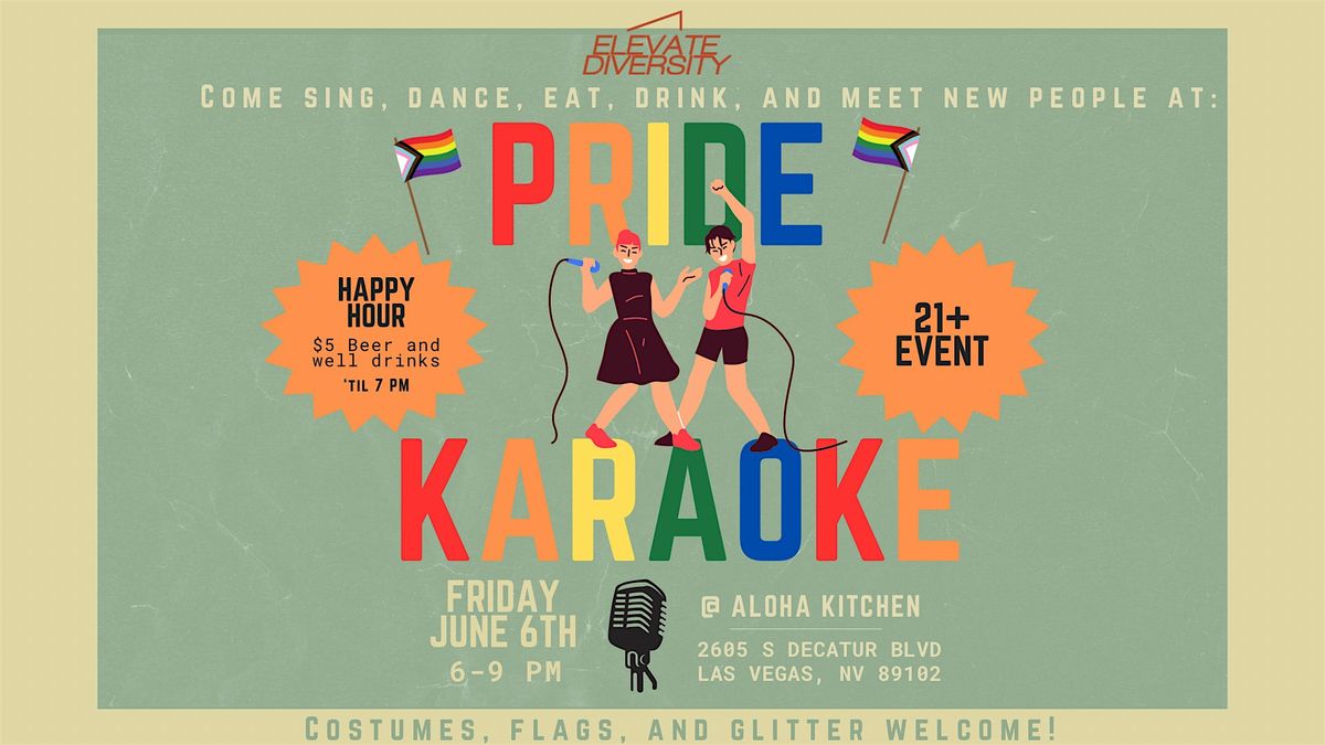 Pride Karaoke Night!, 6 June | Event in Las Vegas | AllEvents