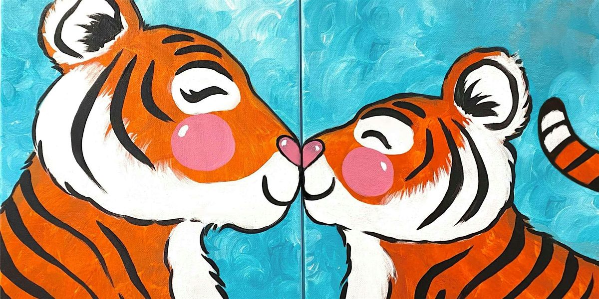 Snuggles and Stripes - Paint and Sip by Classpop!™, 11 May | Event in Rancho Santa Margarita | AllEvents