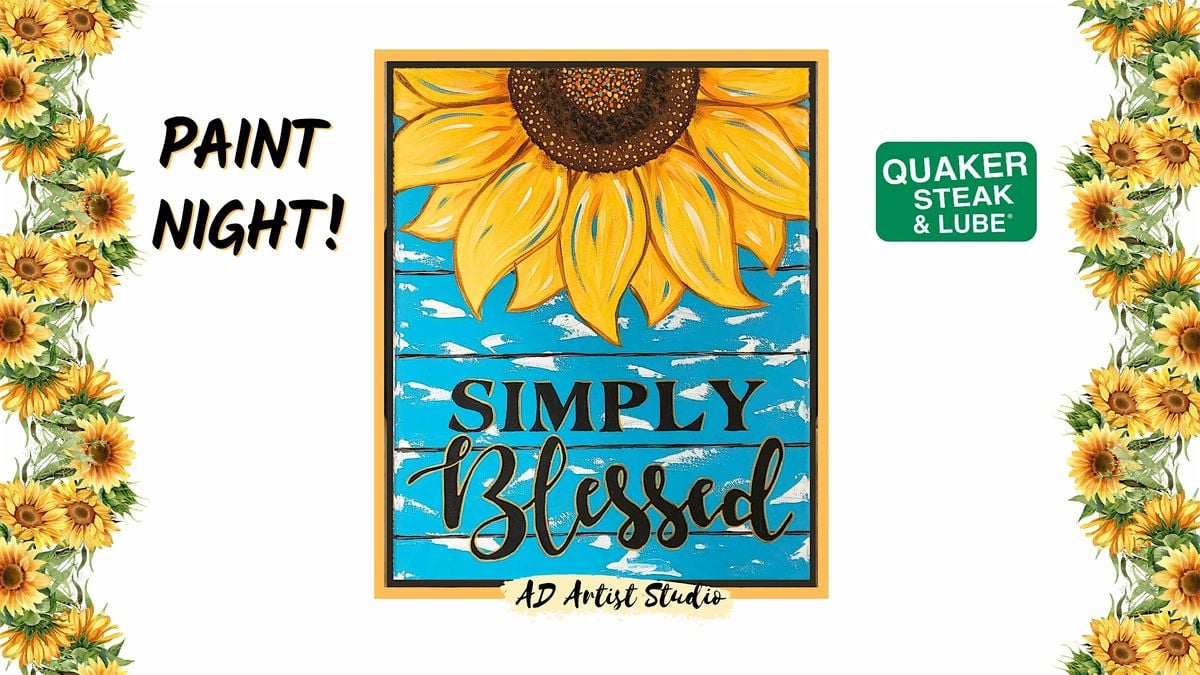 Summer Sunflower Paint Night, 14 August | Event in Greenville | AllEvents