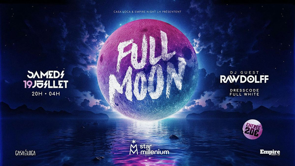 Full Moon, 19 July | Event in Le Havre | AllEvents