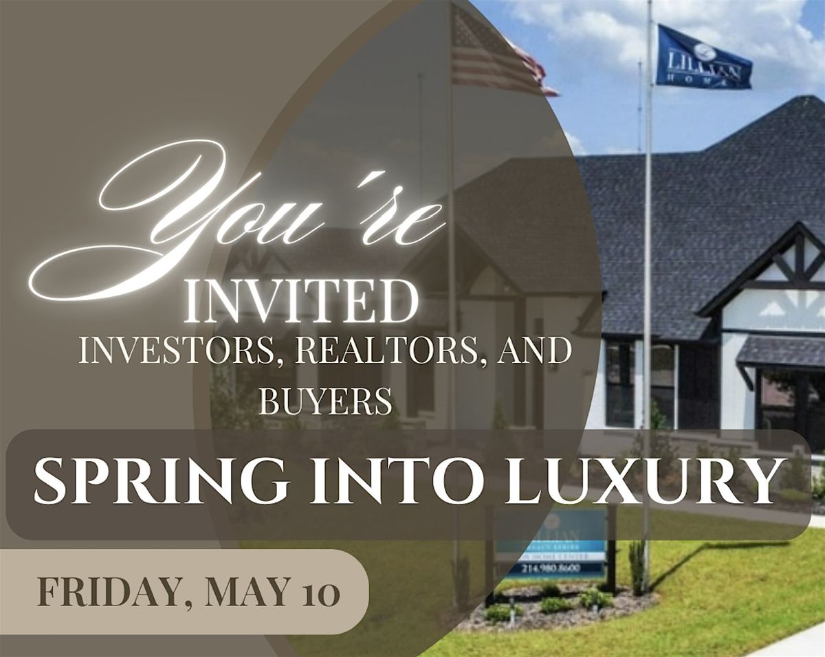 Spring into Luxury, 10 May | Event in Midlothian | AllEvents