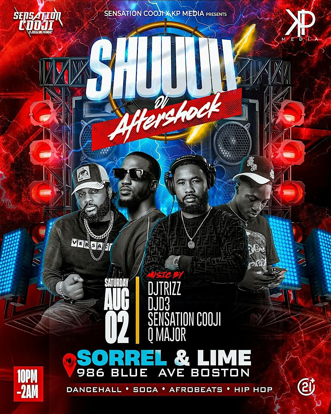 SHUUUU DI AFTER SHOCK, 2 August | Event in Boston | AllEvents