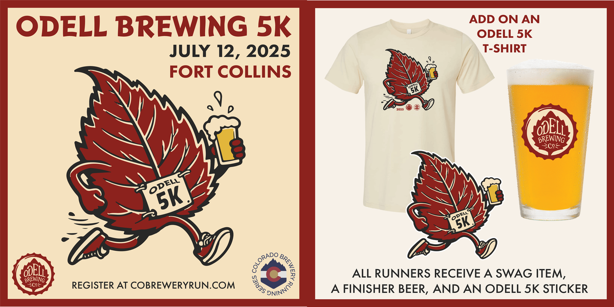 Odell Brewing 5k | Fort Collins | 2025 CO Brewery Running Series, 12 July | Event in Fort Collins | AllEvents