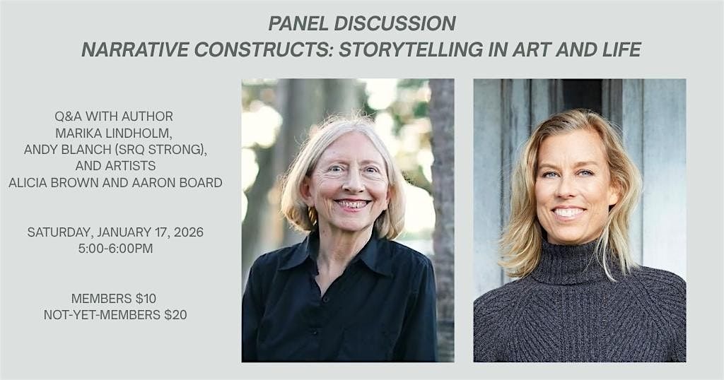 Panel Discussion: Narrative Constructs – Storytelling in Art and Life, 17 January | Event in Sarasota | AllEvents