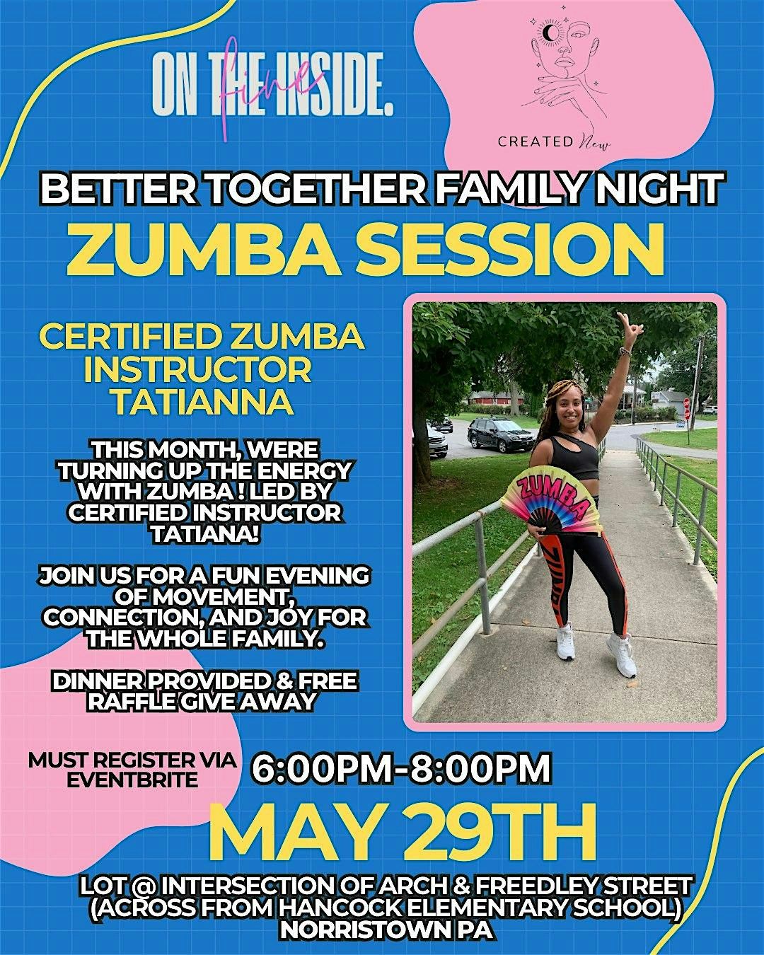 Better Together Family Night (ZUMBA w/ Tatiana), 29 May | Event in Norristown | AllEvents