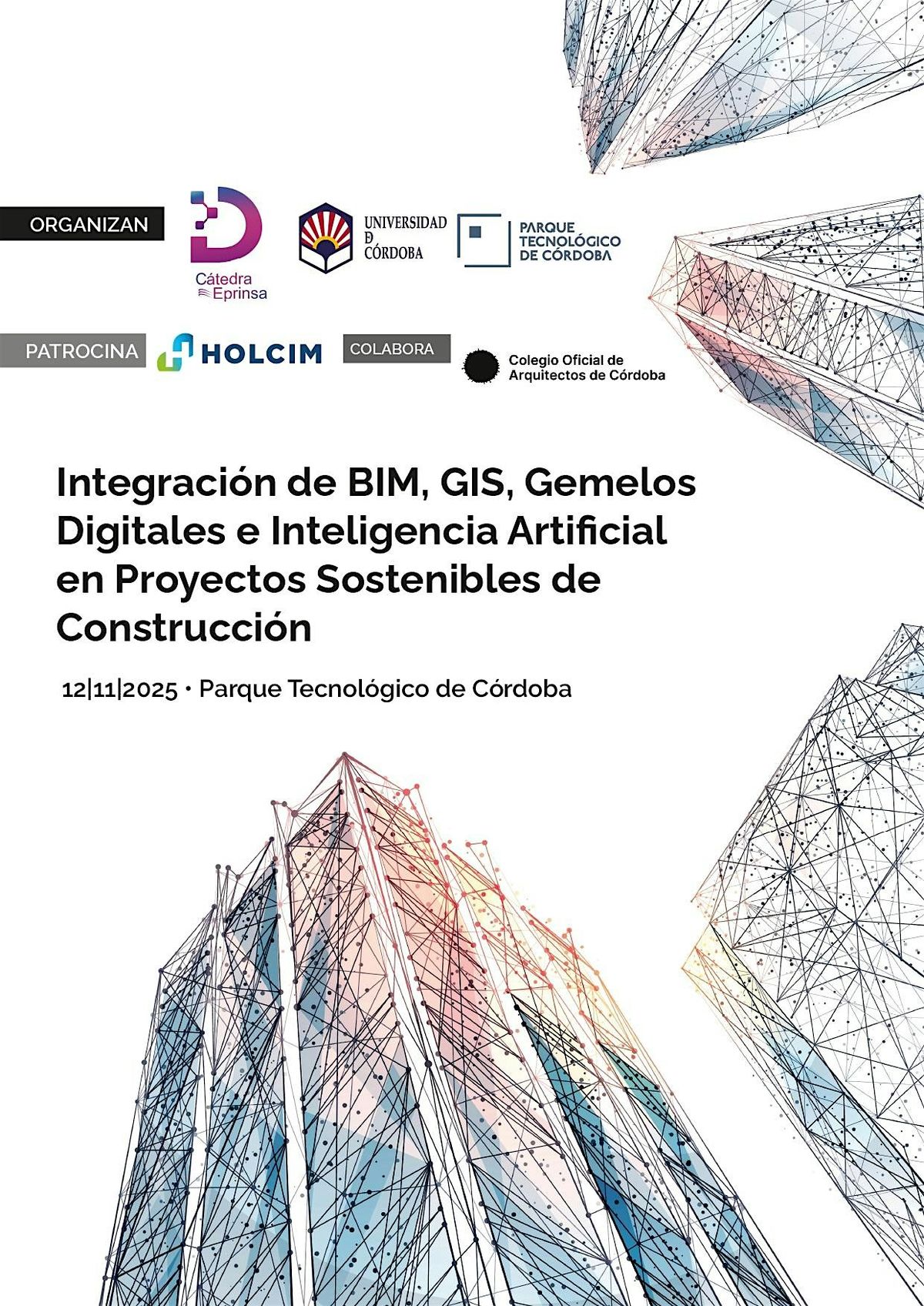 Integración  BIM, GIS, Gemelos Digitales e IA en Proyectos de Construcción, 12 November | Event in Cordoba