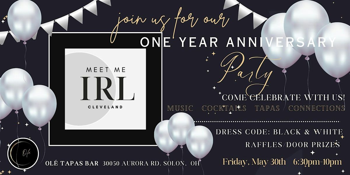 MEET ME IRL CLEVELAND 1 Year Anniversary  Party @ OLE  in Solon., 30 May | Event in Solon | AllEvents