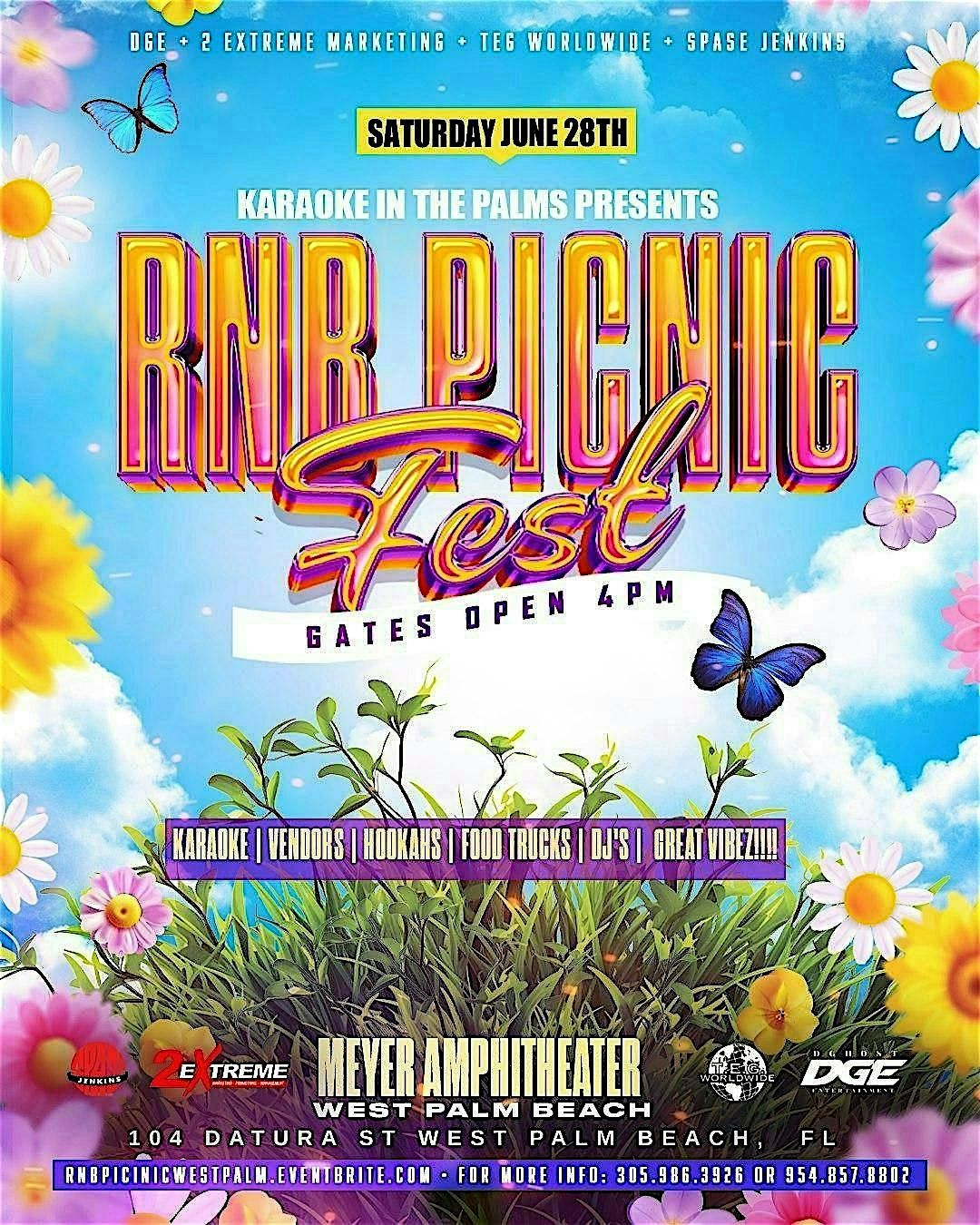 West Palm Beach RNB PICNIC FEST, 28 June | Event in West Palm Beach | AllEvents