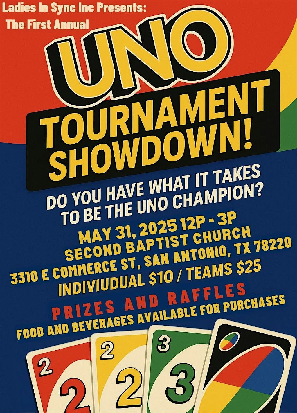 Uno Tournment, 31 May | Event in San Antonio | AllEvents