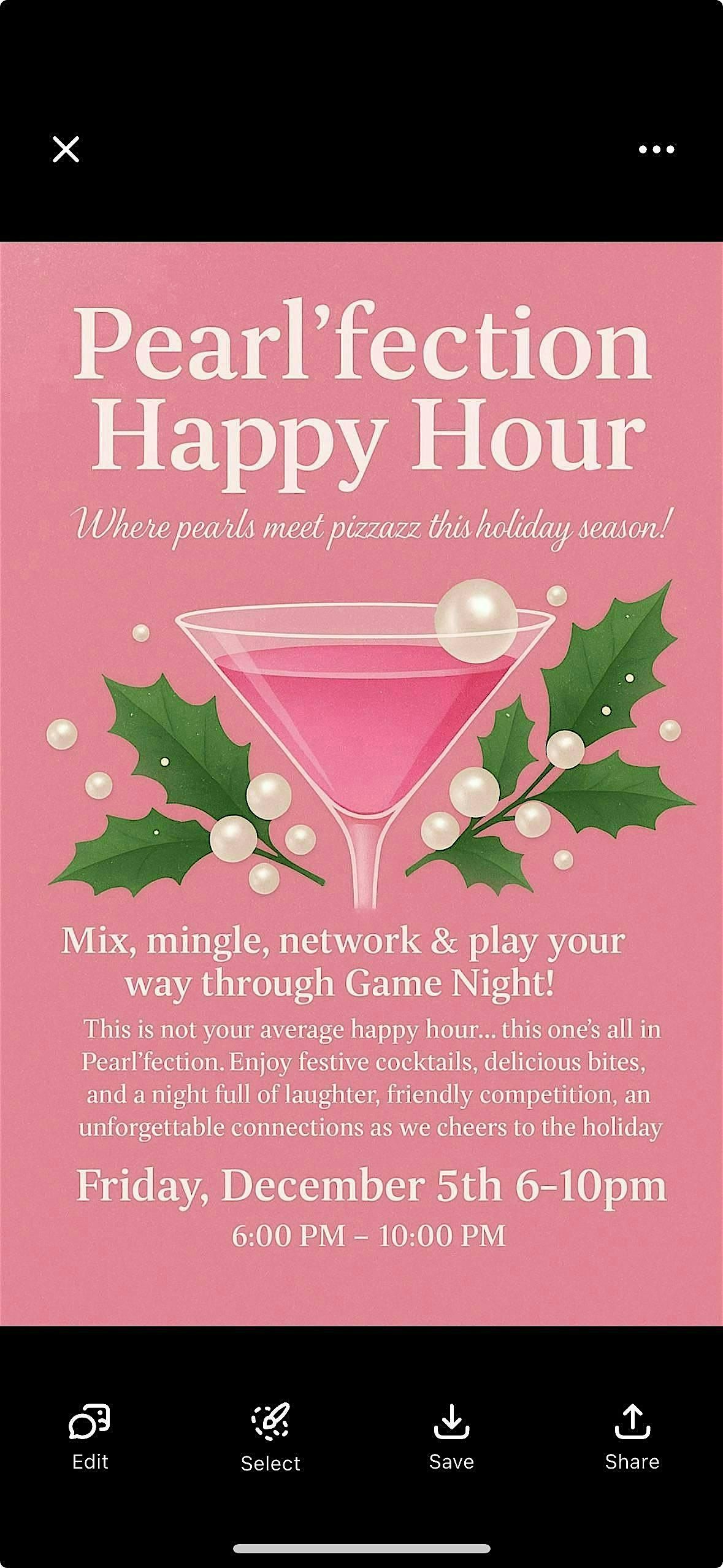 Pearl'fection Happy Hour, 5 December | Event in Columbia | AllEvents