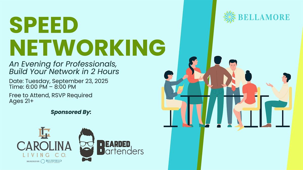 Speed Networking, 23 September | Event in Greer | AllEvents
