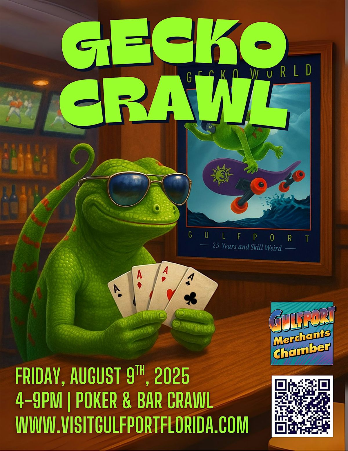 2025 Gecko Crawl - Only Poker (no drinks) | Event in Gulfport | AllEvents