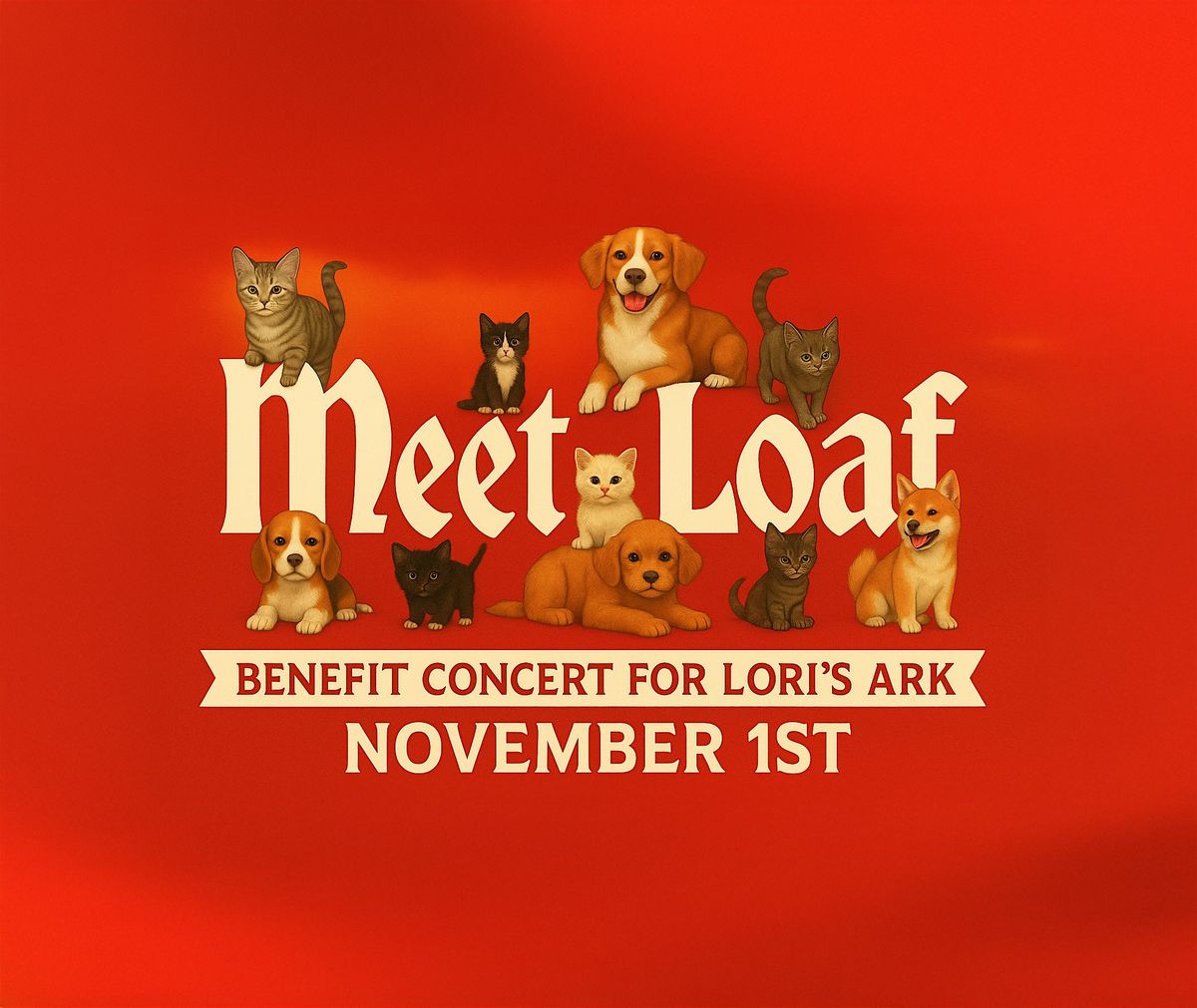 Rock the Ark: A Meet Loaf Tribute Benefit for Lori’s Ark, 1 November | Event in Fort Pierce | AllEvents