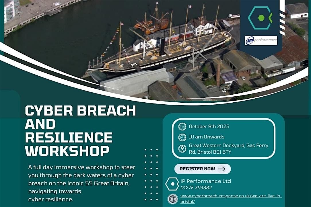 Cyber Breach Response Workshop, 9 October | Event in Bristol | AllEvents