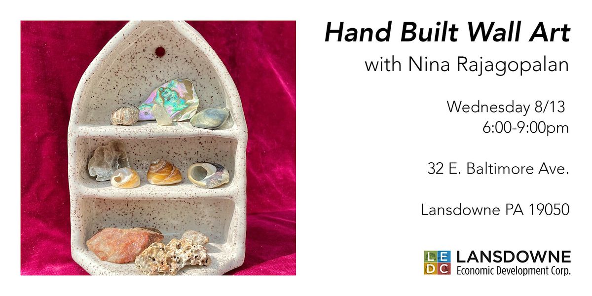 Hand Built Wall Art, 13 August | Event in Lansdowne | AllEvents
