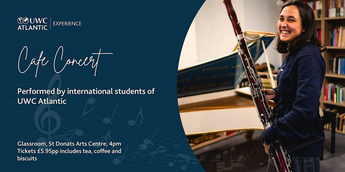 Café Concert - Performed by students of UWC Atlantic, 23 January | Event in Saint Donats | AllEvents