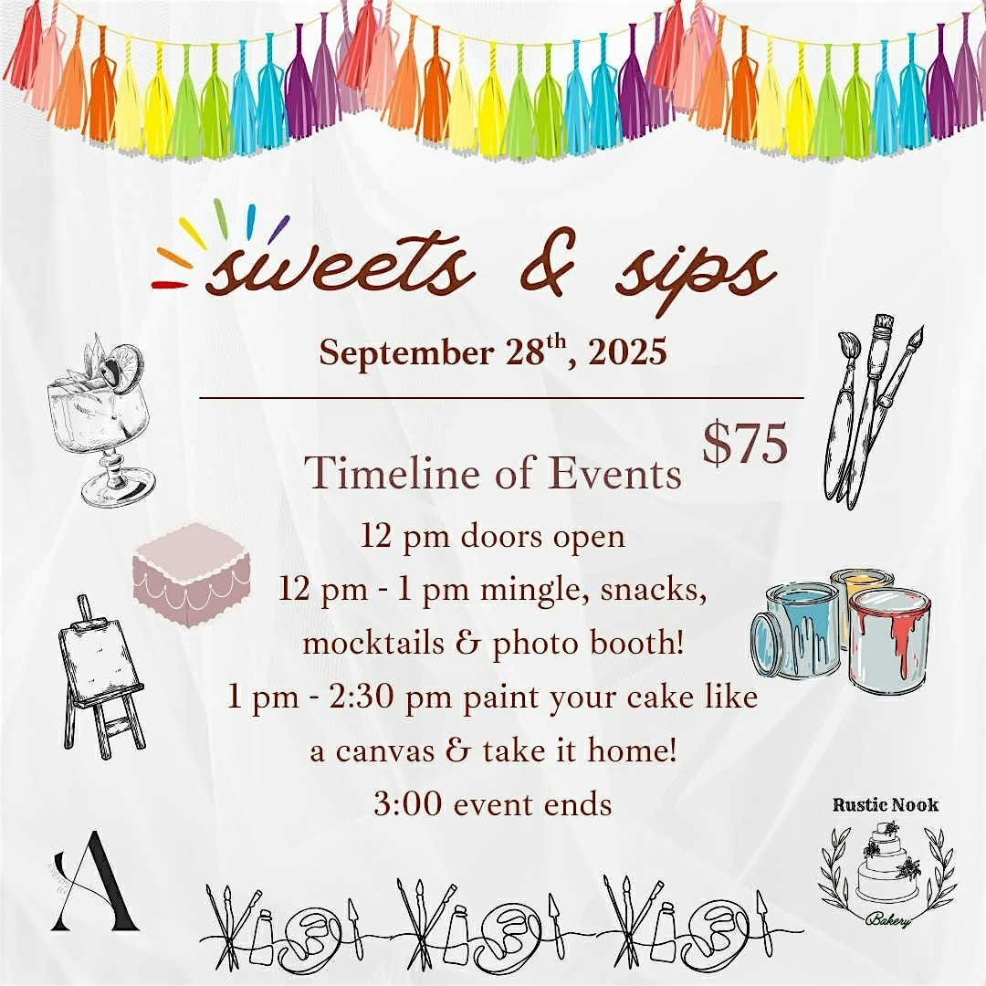 Sweets and Sips: Edible Masterpiece, 28 September | Event in Rapid City | AllEvents