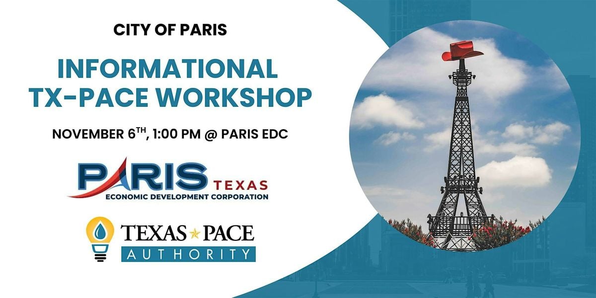 TX-PACE Informational Workshop, 6 November | Event in Paris | AllEvents