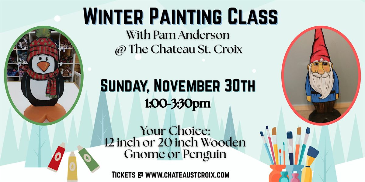 Winter Wooden Painting | Event in St. Croix Falls | AllEvents