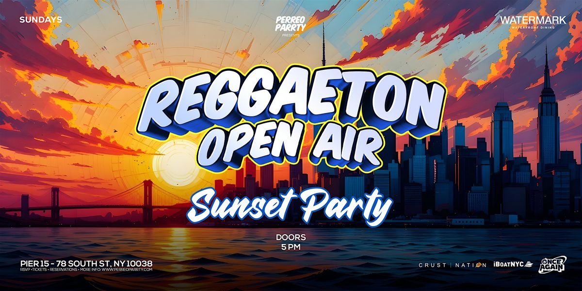 Reggaeton Sunset Pier Party at Watermark Beach - Sundays NYC, 7 September | Event in New York | AllEvents