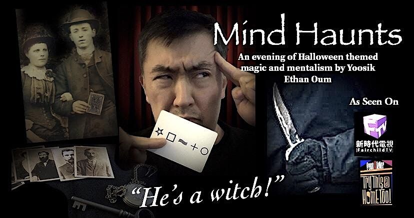 Mind Haunts - A Magical Halloween Mentalism Show, 25 October | Event in Vancouver | AllEvents
