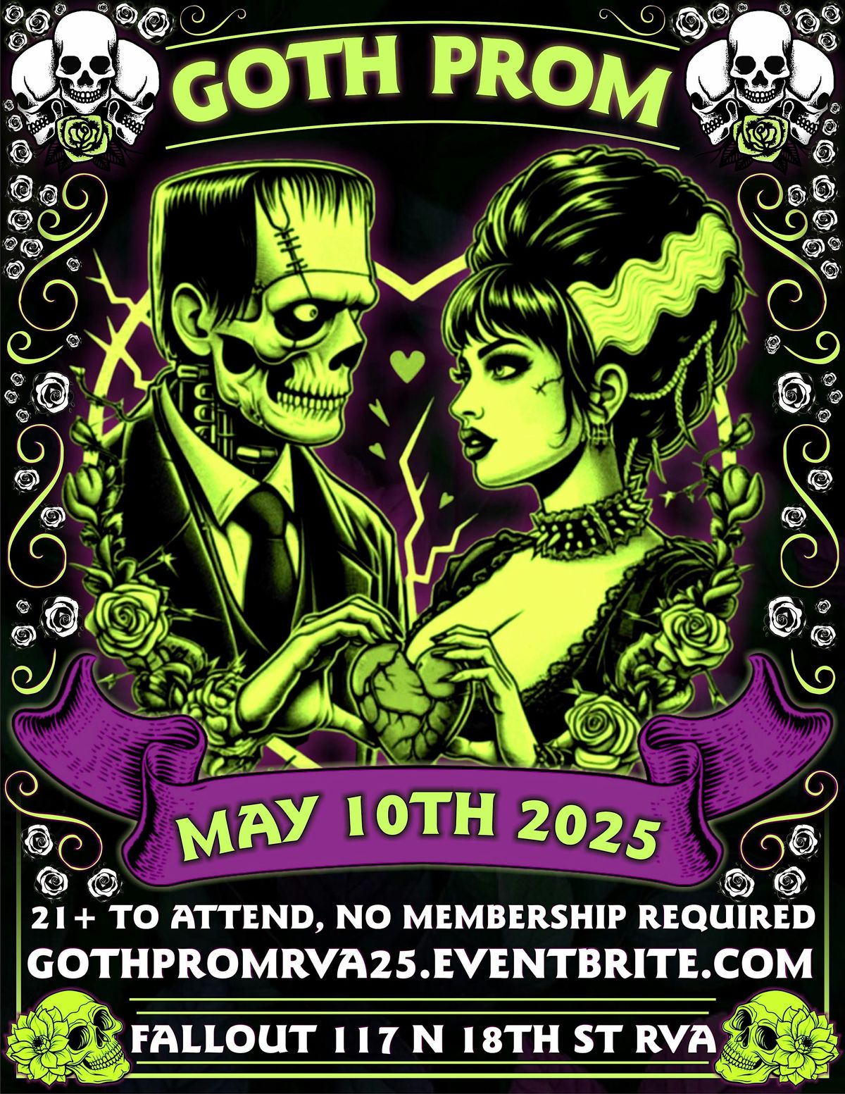 Goth Prom 2025 at Fallout, 10 May | Event in Richmond | AllEvents
