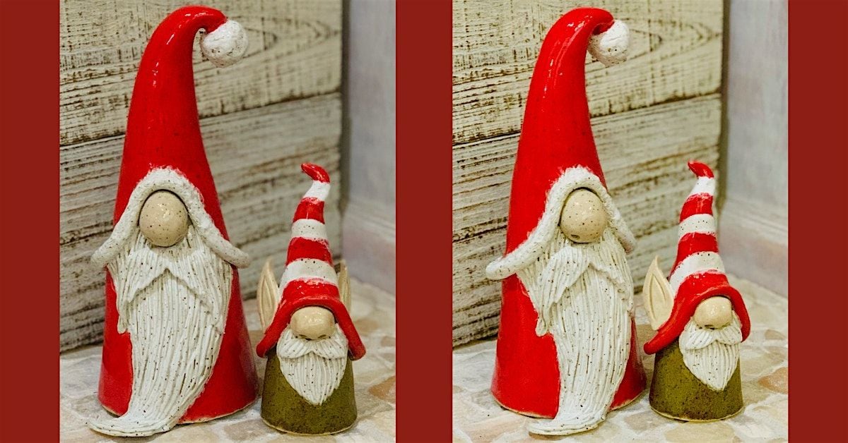 2-Day Pottery Workshop: Christmas Gnomes, 26 October | Event in Atlantic Beach | AllEvents