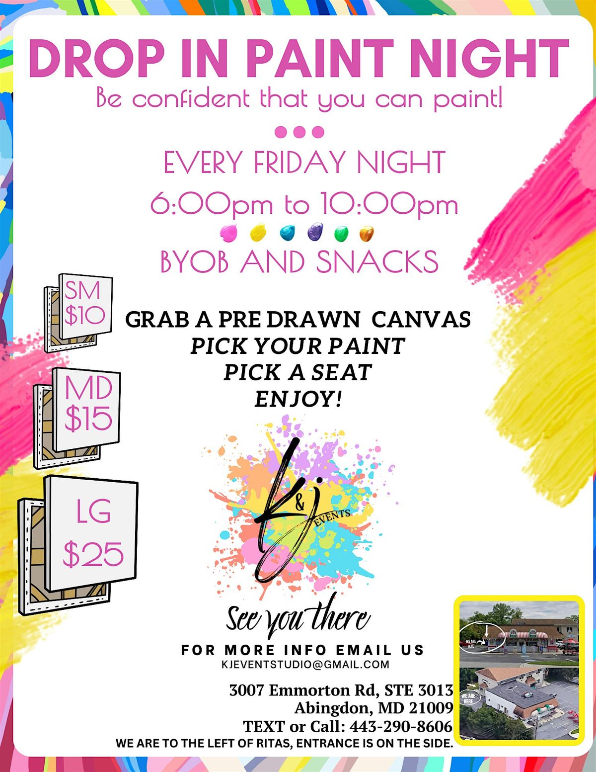 Drop In Paint Night | Event in Abingdon | AllEvents
