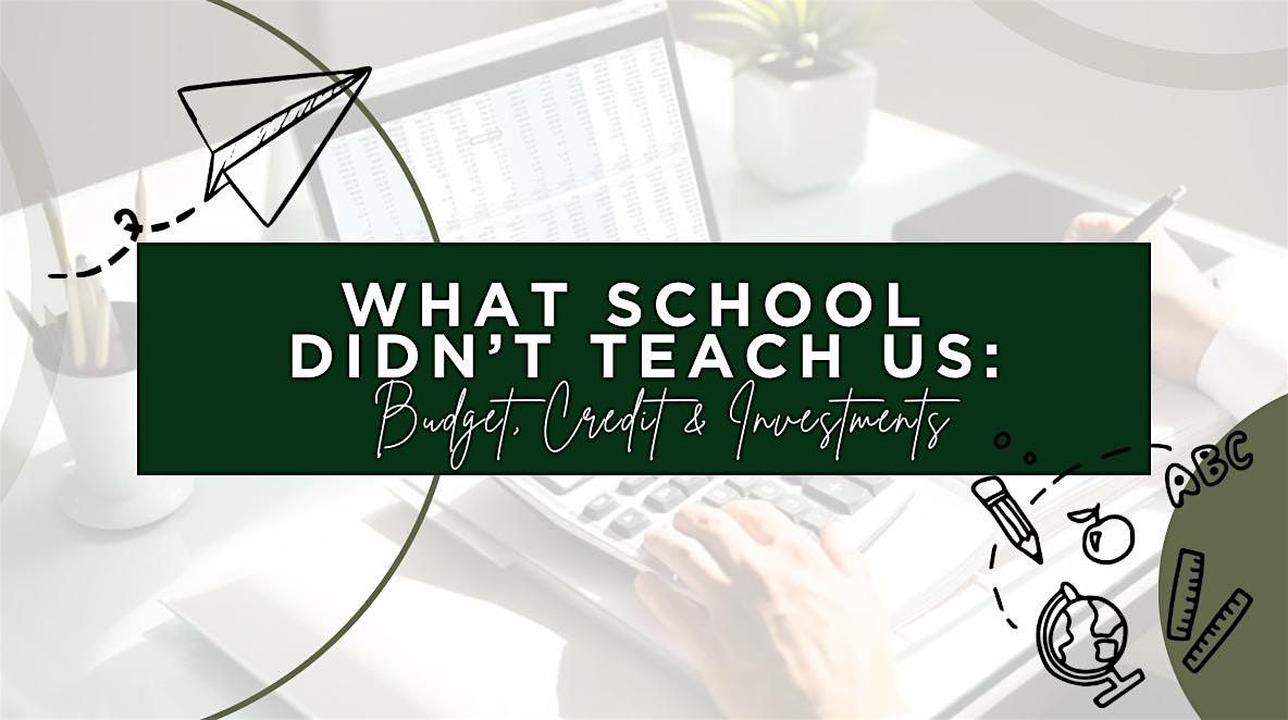 What School Didn't Teach Us: Budget, Credit & Investments, 8 May | Event in Meridian | AllEvents
