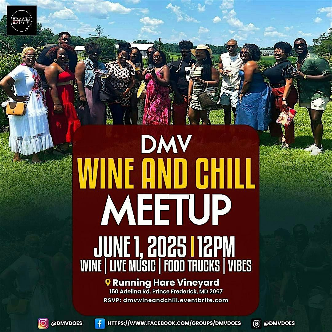 DMV WINE AND CHILL MEETUP, 1 June | Event in Prince Frederick | AllEvents