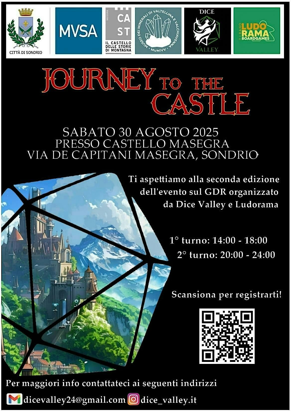 Journey to the Castle 2025, 30 August | Event in Sondrio | AllEvents