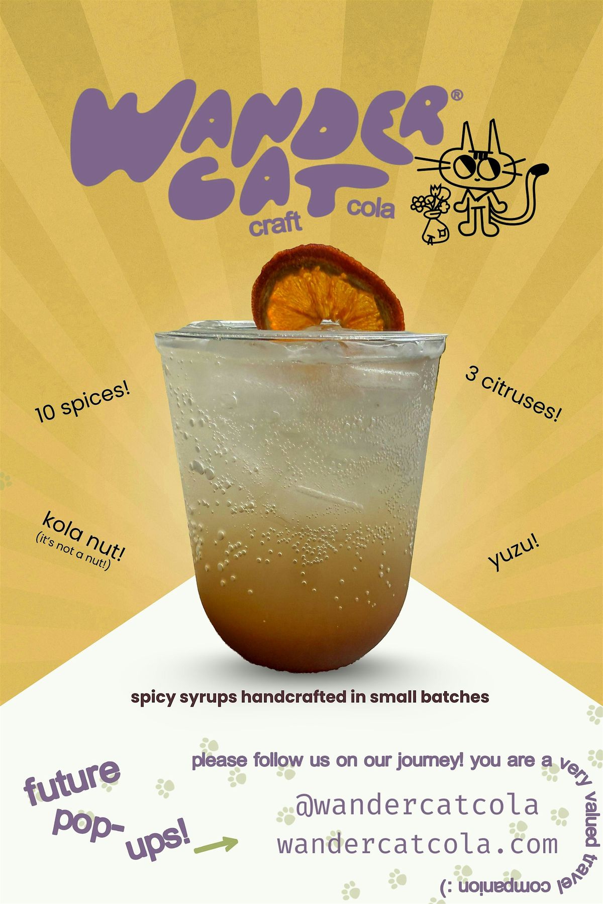 Wander Cat Cola : Craft Cola Lab!, 11 October | Event in Cambridge | AllEvents