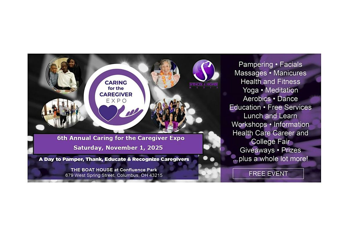 6th Annual Caring for the Caregiver Expo, 1 November | Event in Columbus | AllEvents