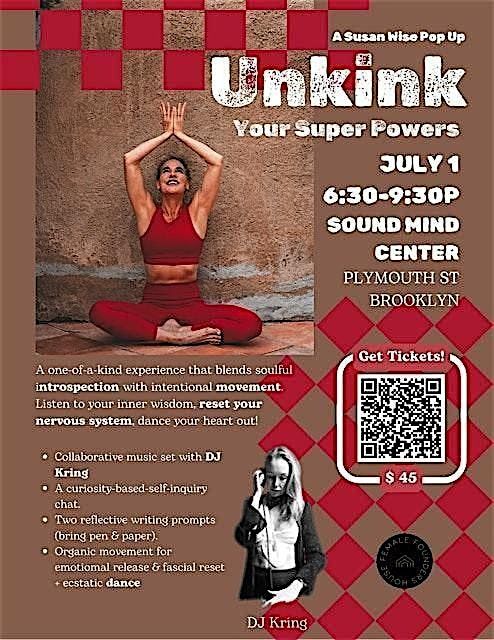 UnKink your Super Powers- Introspection & Movement, 1 July | Event in Brooklyn | AllEvents