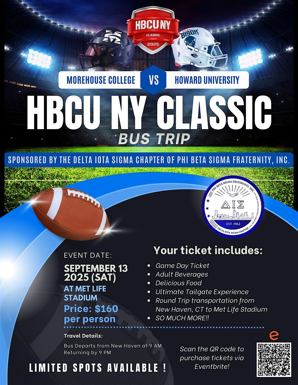 2025 HBCU NY Classic Trip: Morehouse vs. Howard, 13 September | Event in East Rutherford | AllEvents