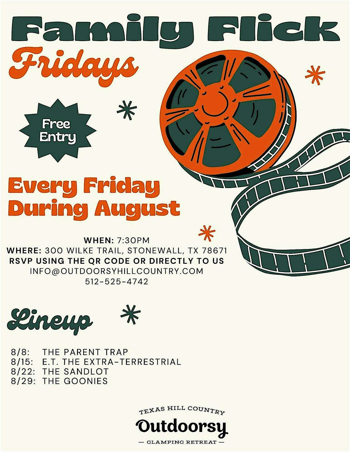 Family Flick Fridays, 8 August | Event in Fredericksburg | AllEvents