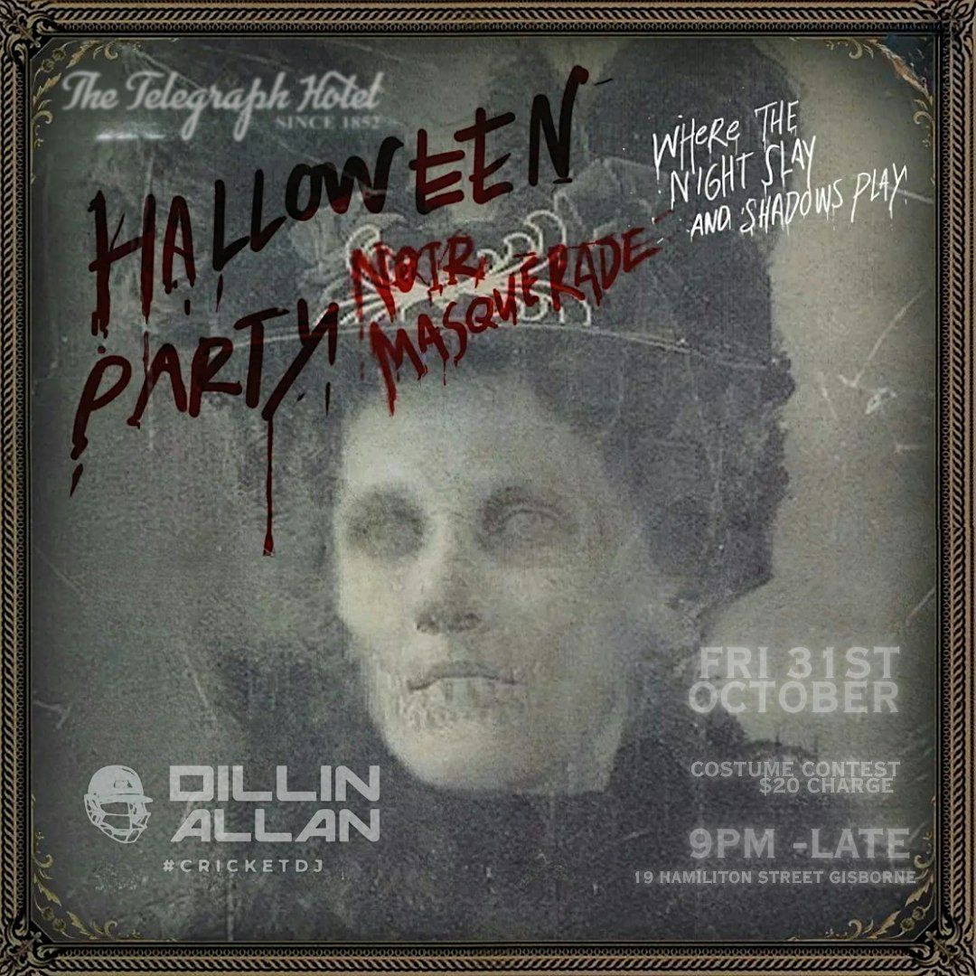 Telegraph Halloween Party, 31 October | Event in Gisborne | AllEvents