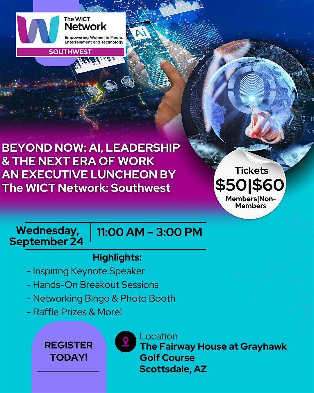 Beyond Now: AI, Leadership & the Next Era of Work, 24 September | Event in Scottsdale | AllEvents