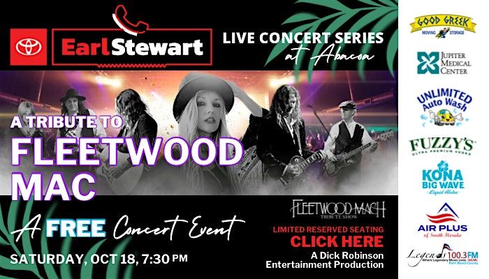 Fleetwood Mach - Tribute to Fleetwood Mac @ Abacoa, 18 October | Event in Jupiter | AllEvents