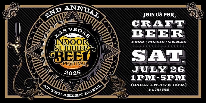 2nd Annual Las Vegas Indoor Summer Beer Festival 2025, 26 July | Event in Las Vegas | AllEvents