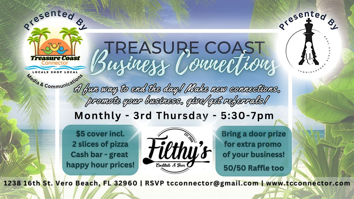 Treasure Coast Business Connections - B2B networking, 18 September | Event in Vero Beach | AllEvents