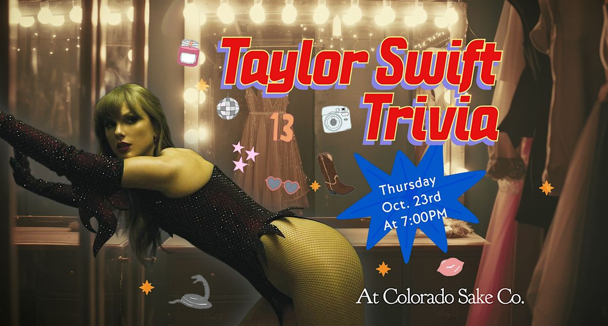 Taylor Swift Trivia, 23 October | Event in Denver | AllEvents