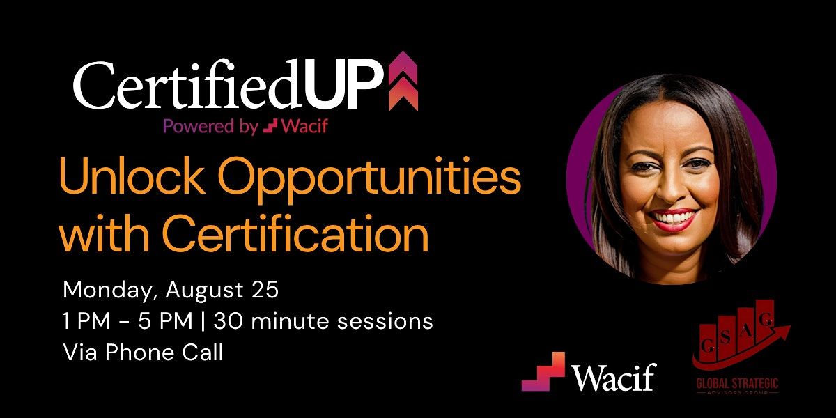 Certified Up Expert Open Hours with Yodit Shibru, 25 August | Event in Washington | AllEvents