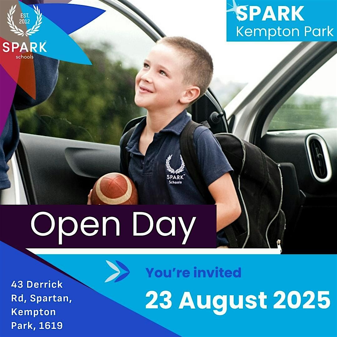 SPARK Kempton Park Open Day, 23 August | Event in Johannesburg | AllEvents