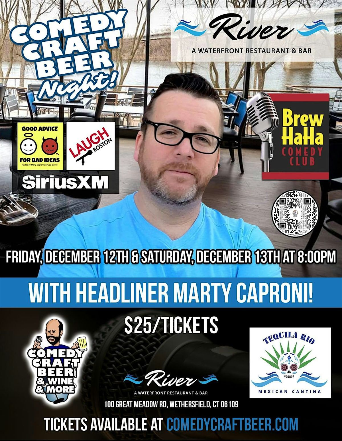 Copy of Comedy Night at Brew Ha Ha at River, 12 December | Event in Wethersfield | AllEvents