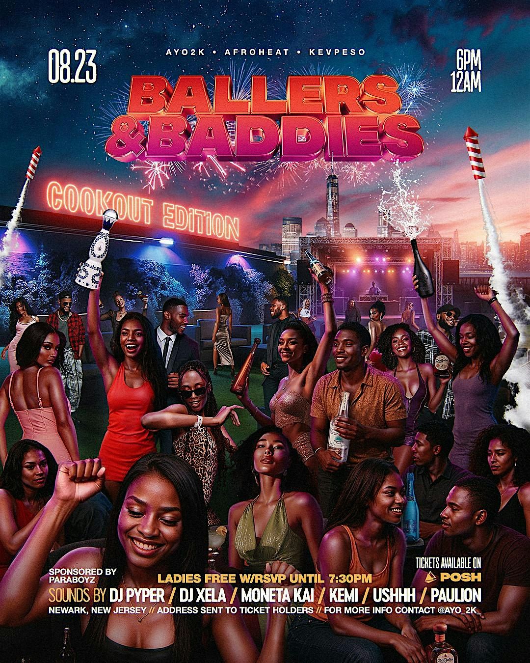 Ballers & Baddies Cookout Edition, 23 August | Event in Newark | AllEvents