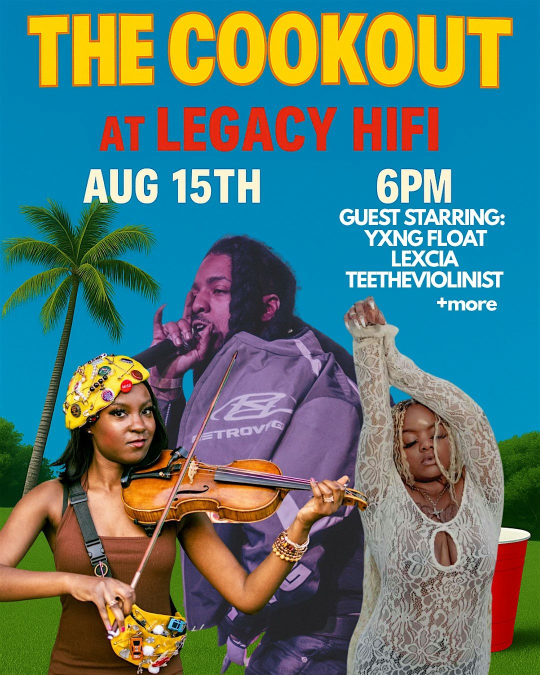 The Cookout at Legacy Hifi, 15 August | Event in Washington | AllEvents