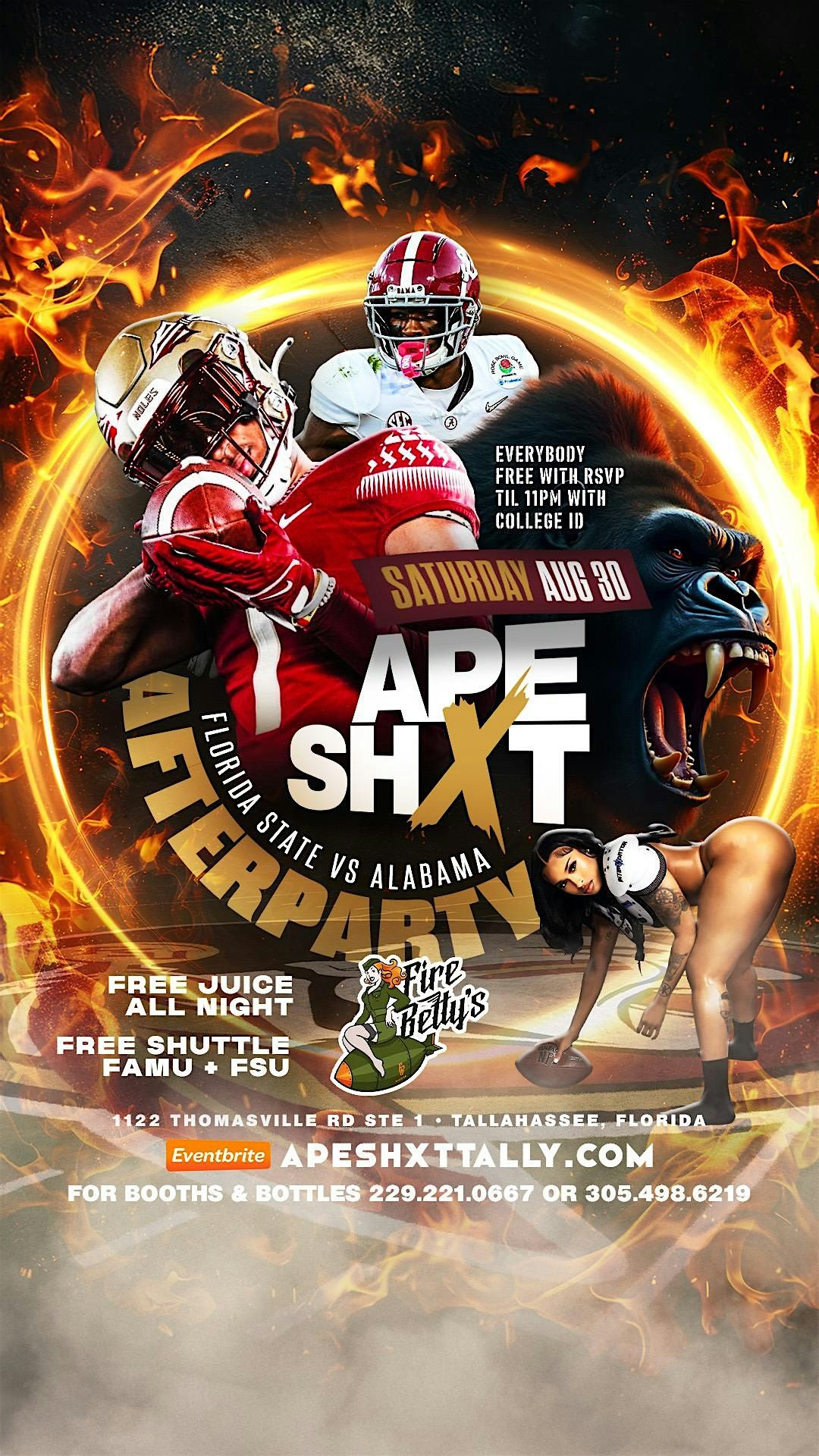 APE SHXT, 30 August | Event in Tallahassee | AllEvents
