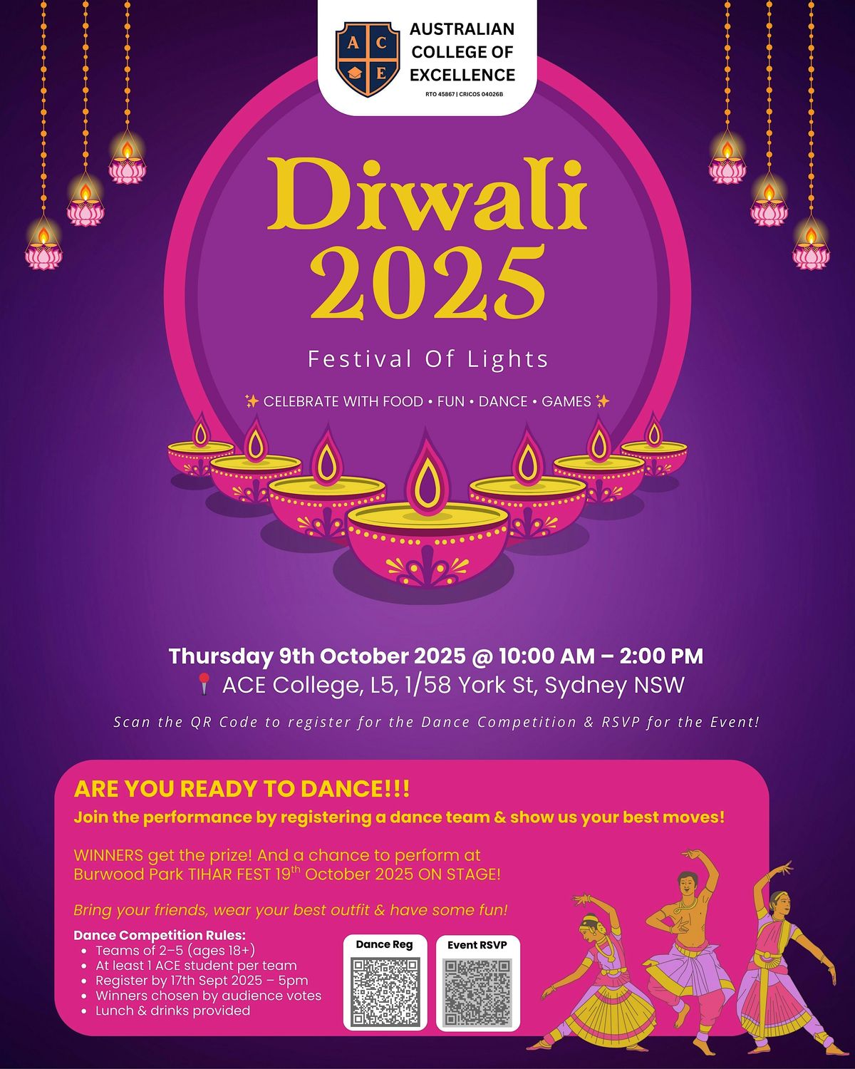 Diwali with ACE College 2025