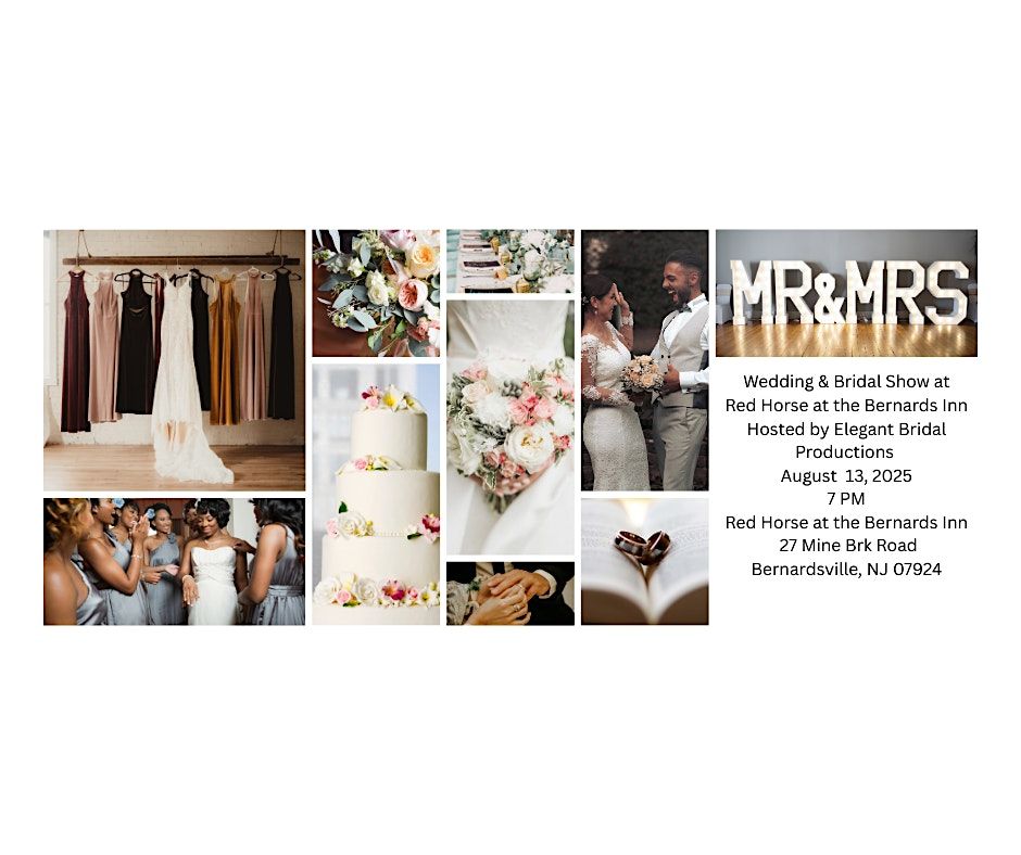 Bridal Expo at Red Horse at the Bernards Inn, 13 August | Event in Bernardsville | AllEvents